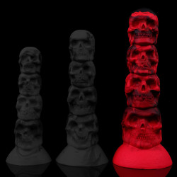 Bad Demon Plug Deathy L 21 x 6.5 cm Rouge